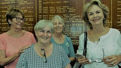 Local bridge players do Knysna proud