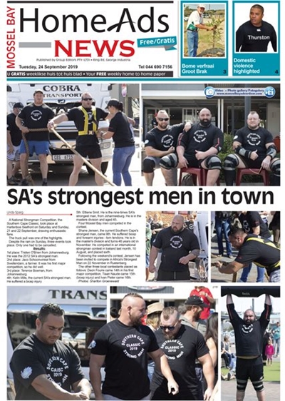 This week's Mossel Bay Home Ads News