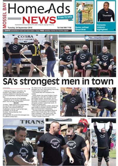 This week's Mossel Bay Home Ads News