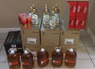 Over 200 weekend arrests 
