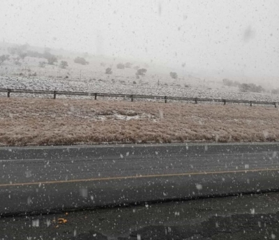 Slight snow in parts of South Africa