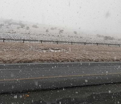 Slight snow in parts of South Africa