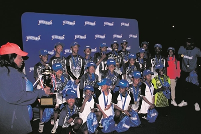 Children enjoy Blue Ribbon Soccer Festival