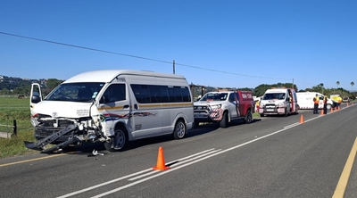 Six hospitalised after accident on Hoekwil Road 
