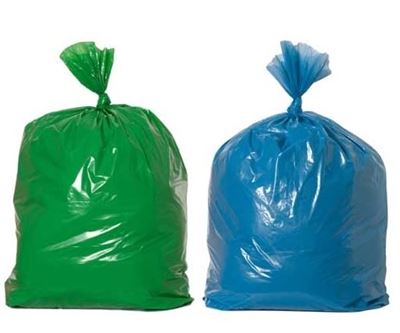 Green bags will be collected this week