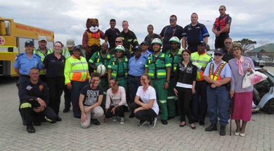 Emergency services host riveting demonstration