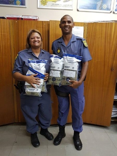 Dagga in Ladismith gevind