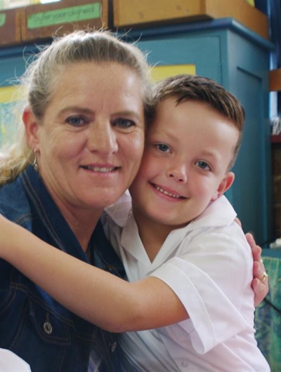 Hoekwil Primary: My first day of school
