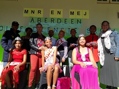 Laughter and music at school's fashion show
