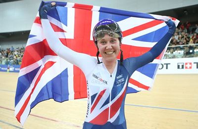 Britain's Katie Archibald & Eleanor Dickinson win madison gold