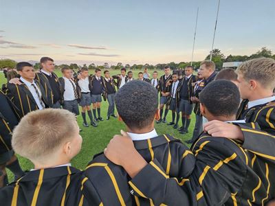 Kwaggas hou rugby-afskop met borge