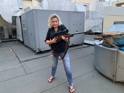 Aktrise Marian Hoöman werk nou agter die skerms