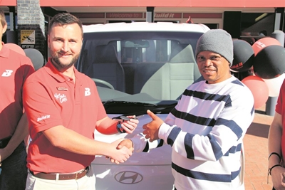 Pacaltsdorp man wins bakkie in national competition
