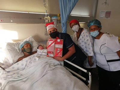 Stork delivers 5 babies on Christmas Day