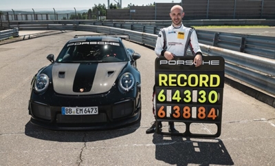Porsche sets new lap record for fastest road-legal car