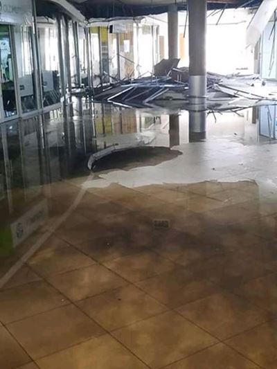 Update: Shopping centre roof collapses