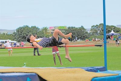 Fireworks at interschool athletics