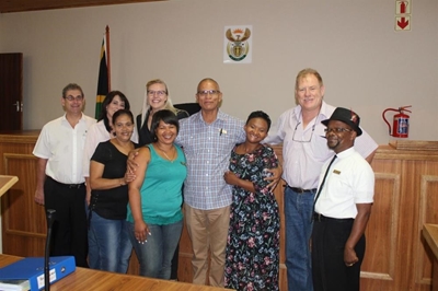 Munisipale hof 'n groot bate