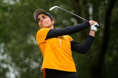 Happy Hernandez leads the Joburg Ladies Open