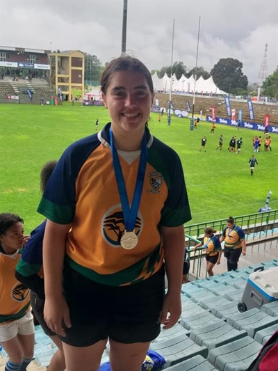 Chanelle maak George en Kwaggas trots