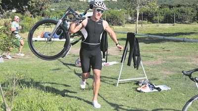 Exciting racing at start of triathlon season