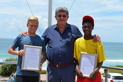 Young surfers commended for heroic rescue at Dias
