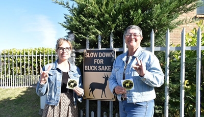‘Slow down for buck sake’