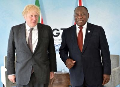 President Ramaphosa champions vaccine equity at G7