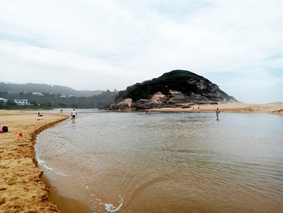 Riviermonding by Groot Brak oop