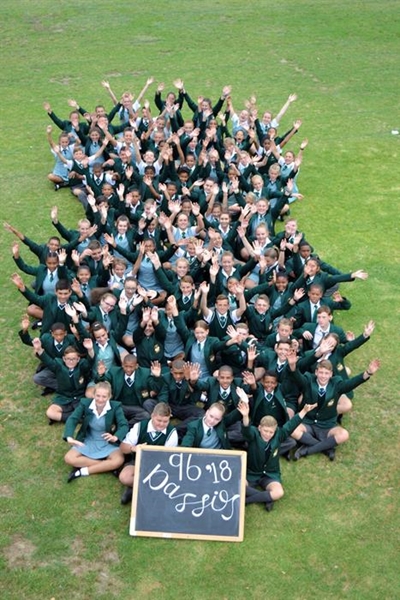Hoërskool Langenhoven se nuwe gr 8's