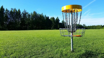 Come see frisbee golf pro-am