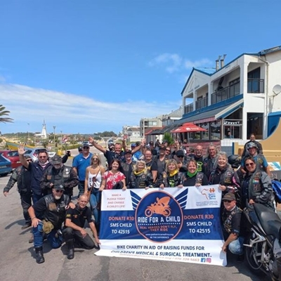 Bikers join children's charity drive 