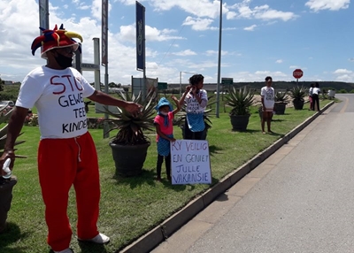 Aktivis woeker vir bewusmaking