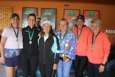 De Beer en Van Coller se tennisspanne seëvier
