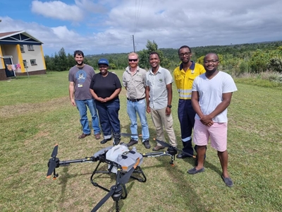 NMU students experience digital world of drone technology
