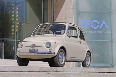 Fiat 500 at Museum of Modern Art