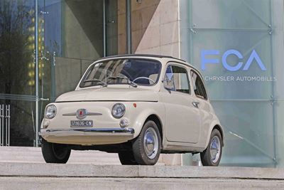 Fiat 500 at Museum of Modern Art