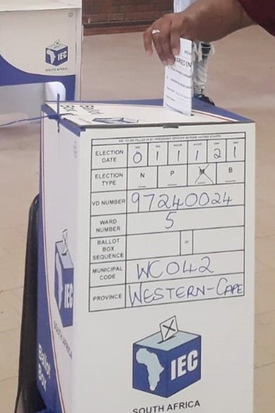Vote counting completed