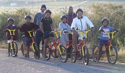 Molenrivier kry fietse