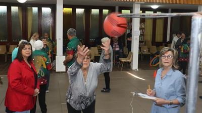 Sportdag vir seniors groot pret