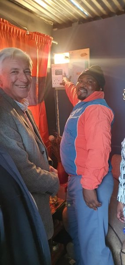 99 Themba homes receive electrification