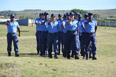 Peace officers and traffic wardens graduate