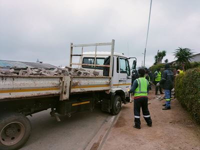 Arrests after stolen municipal property was found 