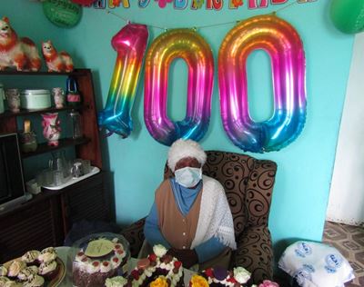 Themba resident turns 100 on Valentine’s Day