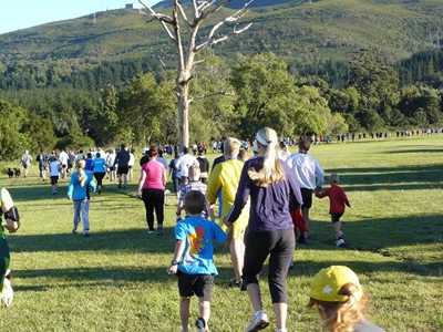 Ten year mark for George parkrun: Come join the magic this Saturday!