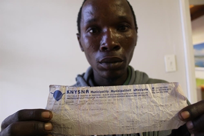 'Municipality to blame' for illegal connections