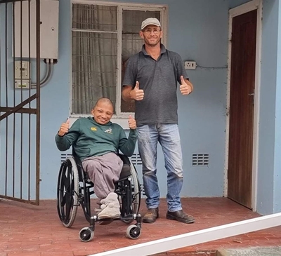 Life made easier for wheelchair-bound Percy