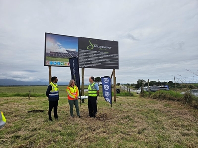 9MW solar plant developed in George