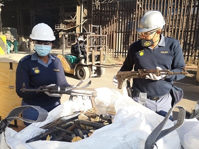 Police destroy over 26 000 firearms
