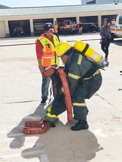 When the going gets tough, Plett firefighers get going
